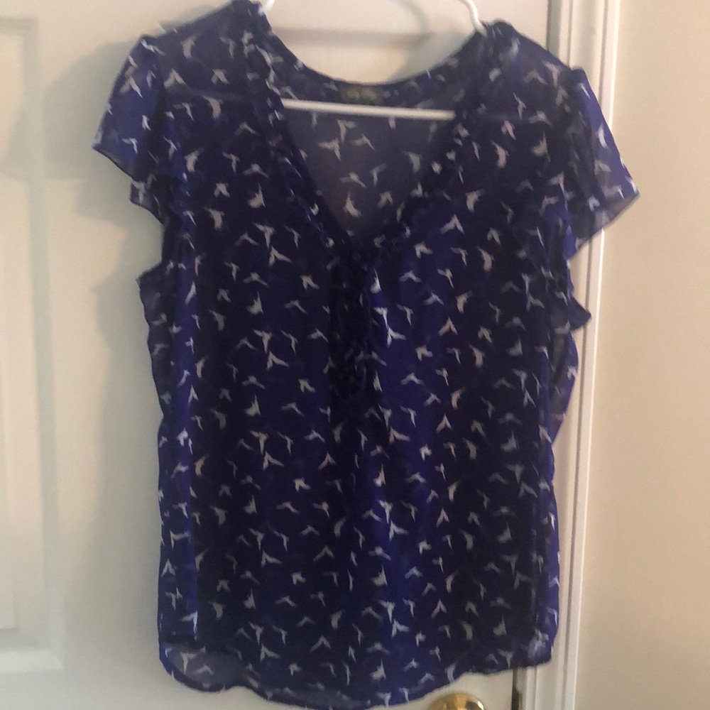 Blue blouse
